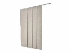 Persianas De Interior|Cortina de Paneles SucceBuy Verticales en Carril 116-218 cm de Ancho, Paneles Japoneses Ajustables hasta 243 cm de Alto, Ideal para Puertas Correderas