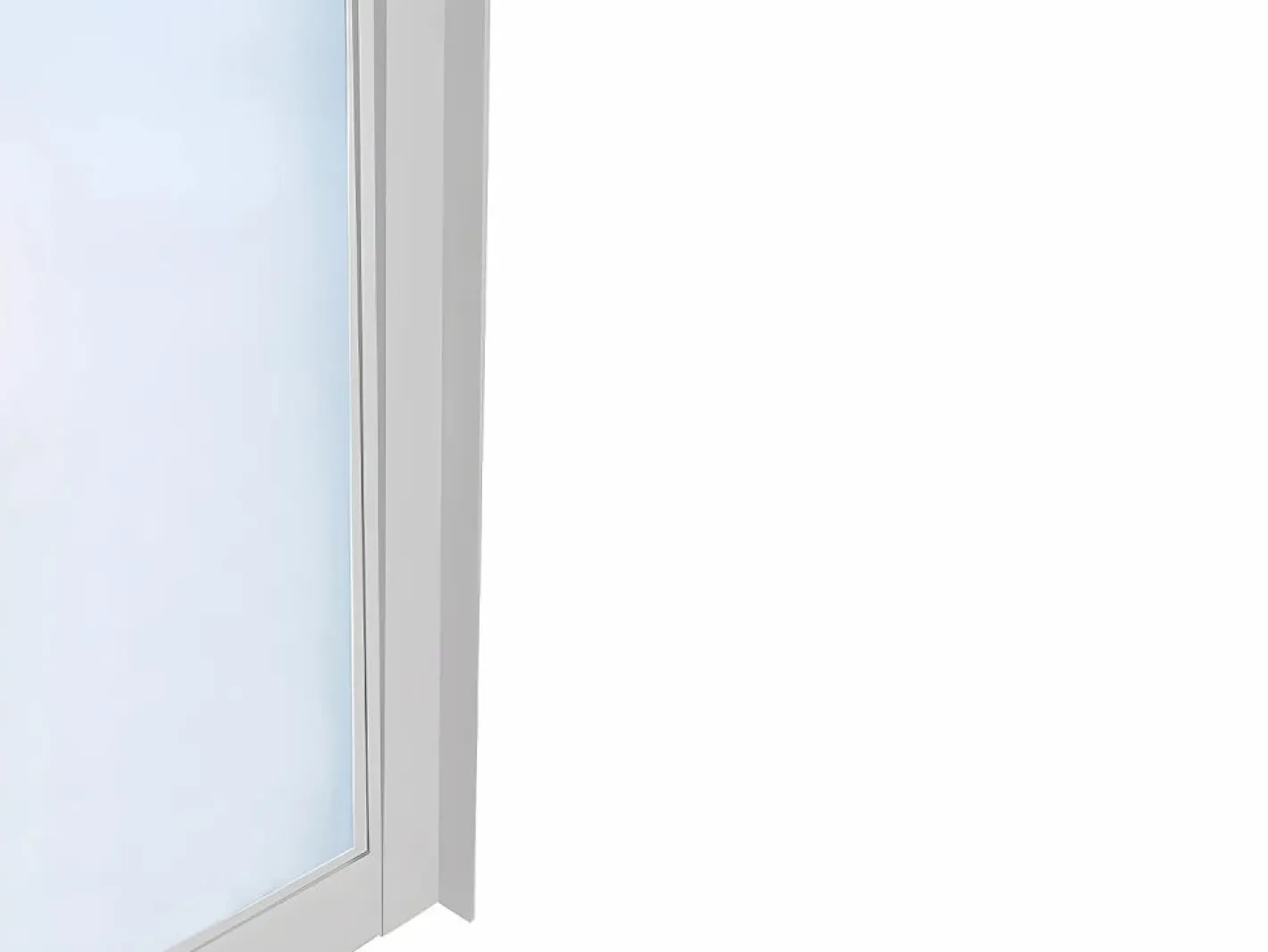 Vente-unique Cristalera atelier aluminio termolacado 90x105 BAYVIEW Blanco