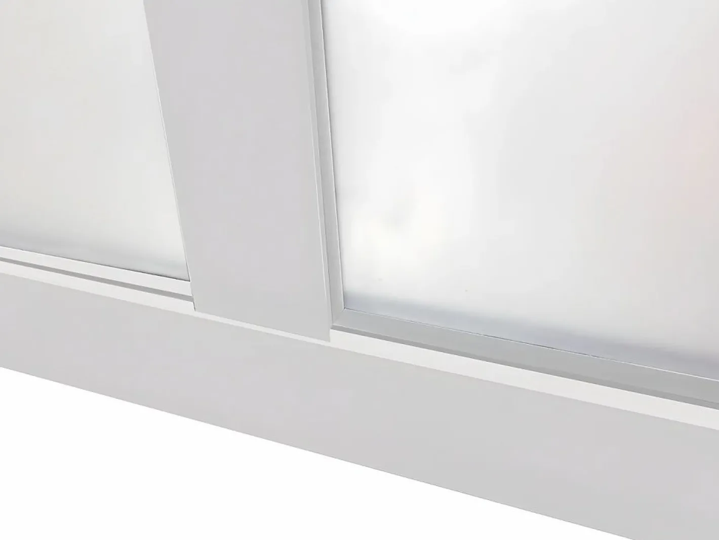 Vente-unique Cristalera atelier aluminio termolacado 90x105 BAYVIEW Blanco