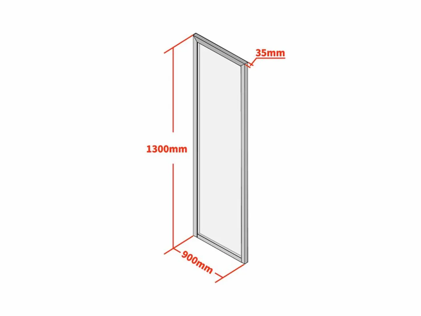 Cristalera atelier de aluminio termolacado - 30x130 - - BAYVIEW^Vente-unique Hot