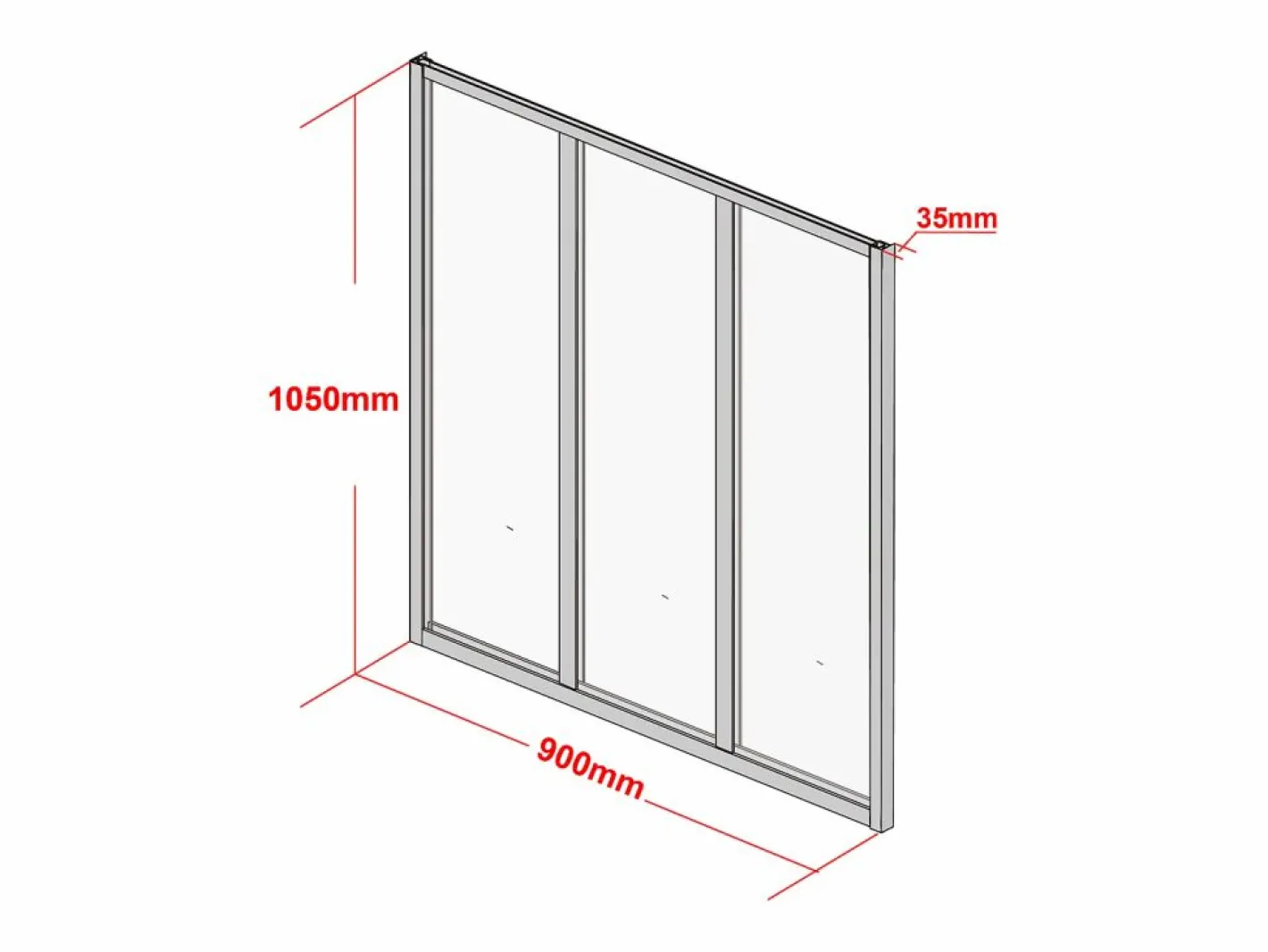 Vente-unique Cristalera Interior|Cristalera tipo taller de aluminio termolacado - 90x105 cm - Natural claro - BAYVIEW