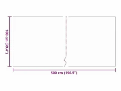 Césped Artificial|Césped artificial 5 x 1 m Polipropileno
