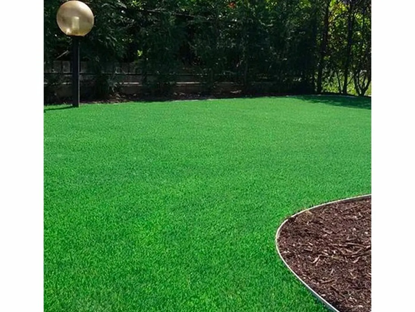 Césped sintético alfombra de césped artificial 7 mm 2 x 25 mt 48692 Verde Outlet