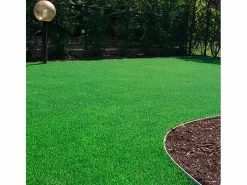 Césped sintético alfombra de césped artificial 7 mm 2 x 25 mt 48692 Verde Outlet