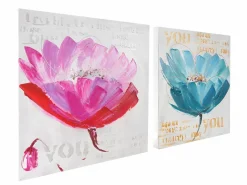 Cuadro al óleo orquídea pintado a mano^MCW New