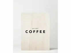 Cuadro de madera First Coffee^DECOWOOD Sale