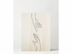 DECOWOOD Cuadro|Cuadro de madera Hands