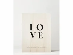 Cuadro de madera Love definition^DECOWOOD Best