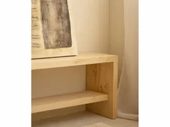 DECOWOOD Cuadro|Cuadro decorativo sobre lienzo de algodón pintado artesanalmente con pintura al oleo sin marco de 80x100cm - ELENA -