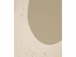 DECOWOOD Cuadro decorativo sobre lienzo de algodón con marco de madera negro pintado artesanalmente con pintura al oleo de 60x80cm - VARO - Multicolor Discount