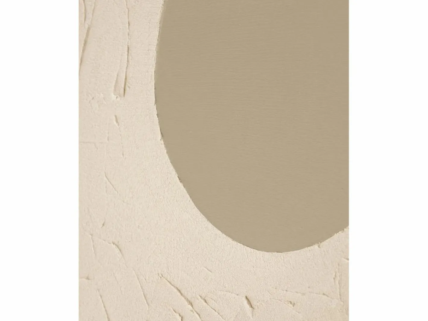 DECOWOOD Cuadro decorativo sobre lienzo de algodón con marco de madera negro pintado artesanalmente con pintura al oleo de 100x150cm - VARO - Multicolor Outlet