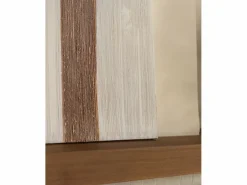 DECOWOOD Cuadro decorativo sobre lienzo de algodón con marco de madera negro pintado artesanalmente con pintura al oleo de 60x80cm - TESA - Multicolor Online