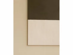 DECOWOOD Cuadro decorativo sobre lienzo de algodón con marco de madera blanco pintado artesanalmente con pintura al oleo de 100x150cm - MARINA - Multicolor Best