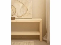 DECOWOOD Cuadro decorativo sobre lienzo de algodón pintado artesanalmente con pintura al oleo sin marco de 60x80cm - FLORENS - Multicolor Outlet
