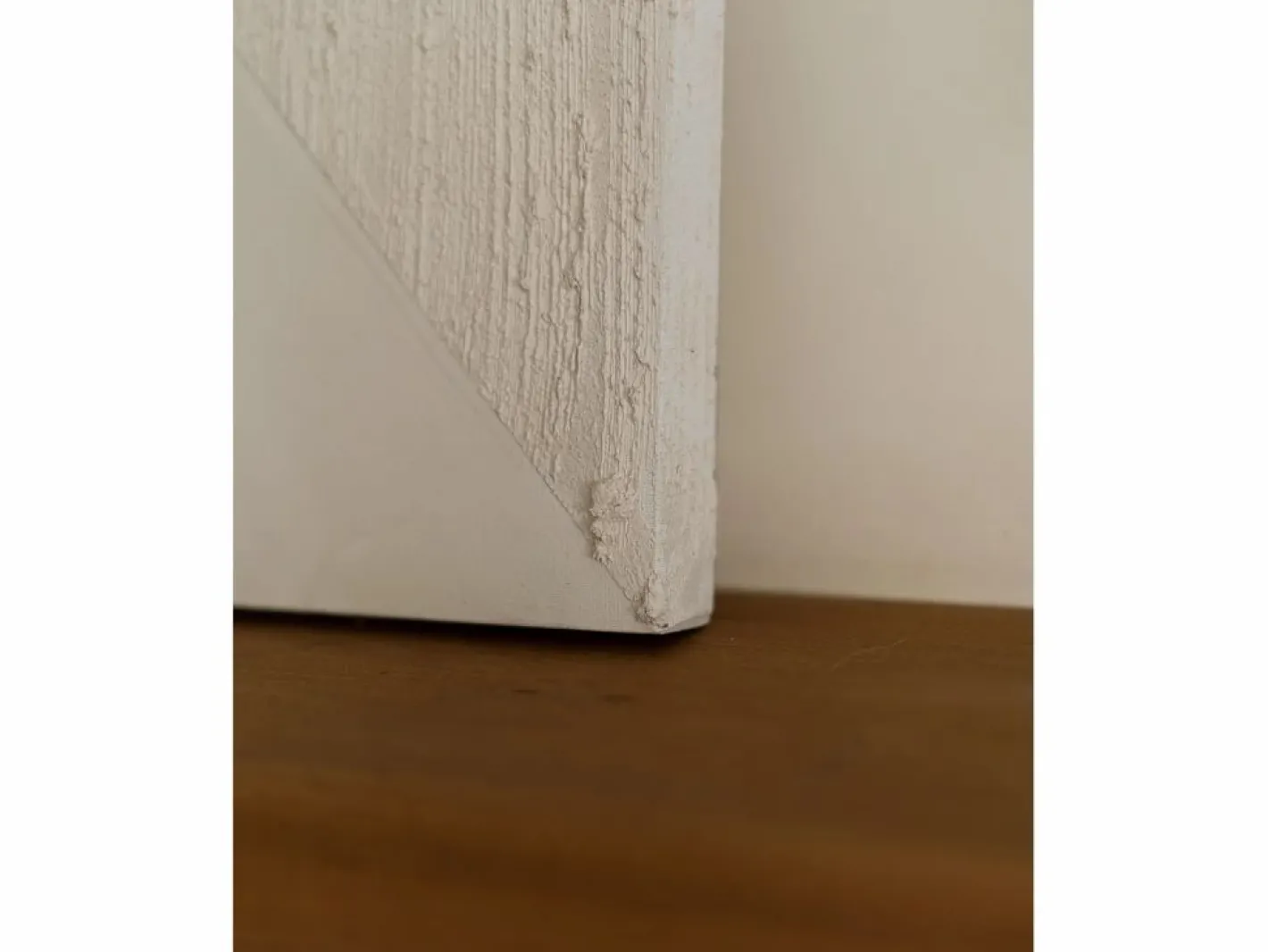 Cuadro decorativo sobre lienzo de algodón con marco de madera negro pintado artesanalmente con pintura al oleo de 100x150cm - ADRIANA -^DECOWOOD Online
