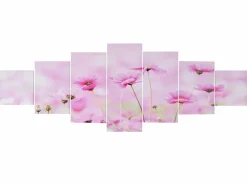 MCW Cuadro en lienzo H375 XL Pavo real (7 unid.), Flores Multicolor Discount