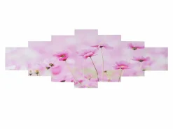 MCW Cuadro en lienzo H375 XL Pavo real (7 unid.), Flores Multicolor Discount