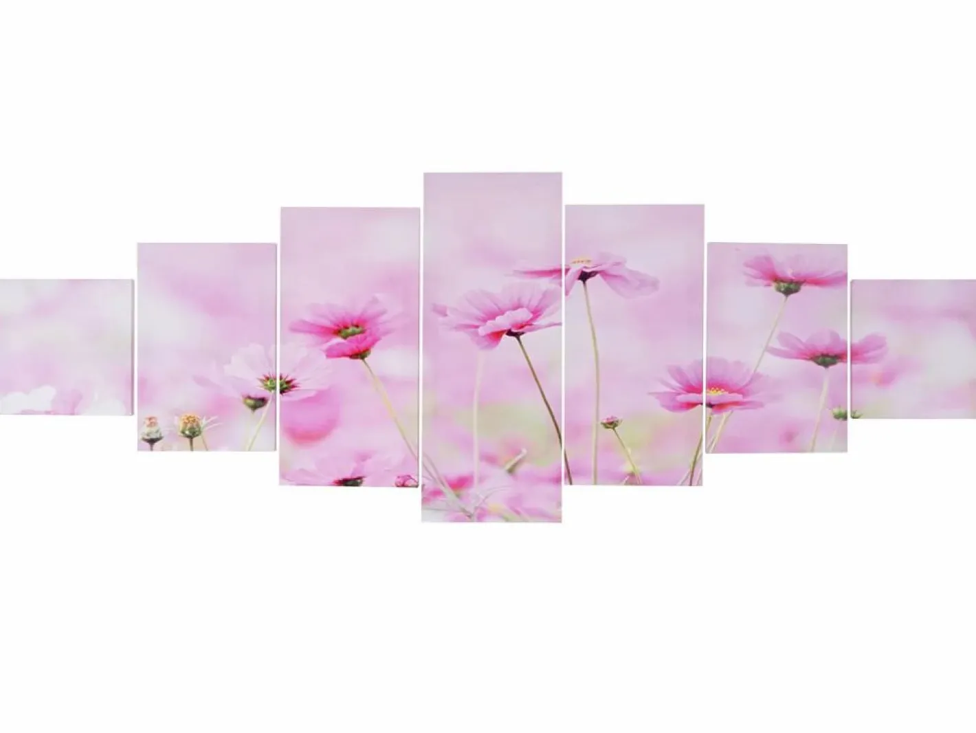 Cuadro H375 Pavo real (7 piezas), Flores^MCW Discount