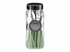 Amefa Cubierto|Cubertería de 24 piezas Bistro 1-2-3 con mangos de agua