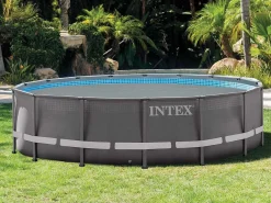 Intex Accesorio Piscina|Cubierta de burbujas redonda reforzada para piscina tubular Ø 4,27 m -