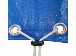 Cubierta de piscina 2 unidades rectangular PE 540x270cm 90 g/m² ES521098 Azul Best