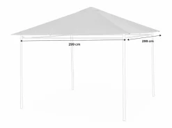 Sweeek Pérgola|Cenador Y Quiosco|Cubierta de pérgola elusa 3x3m