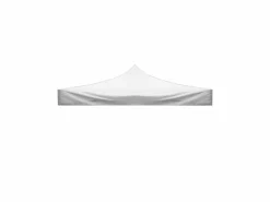Decor Space Cenador Y Quiosco|Cubierta impermeable blanca de 3x6 para techo de gazebo plegable (reemplazo 49483)