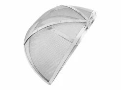 Materiales Y Utensilios De Cocina|Cubierta SucceBuy de Protección Antichispas para Hogar Redondo de Leña de 76.2cm en Acero Inoxidable, Accesorios Redondos para Anillo de Hogar al Aire Libre