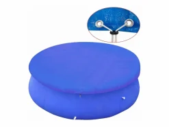 Accesorio Piscina|Cubiertas para piscina 2 uds piscina elevada redonda 300 cm ES364476