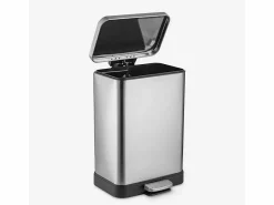 Cubo De Basura Para Cocina|Cubo de basura con pedal de 30 litros para cocina de acero diseño Kleen
