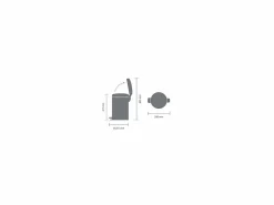 Brabantia Cubo De Basura Para Cocina|Cubo de Basura con Pedal Newicon 12L con Tapa Silenciosa y Antiodor