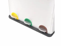 Helloshop26 Cubo de basura de acero inoxidable 54 litros 02_0006098 Gris Outlet