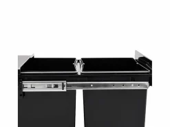Helloshop26 Cubo De Basura Para Cocina|Cubo de basura de cocina extraíble con mecanismo de cierre suave 20 litros 02_0006082
