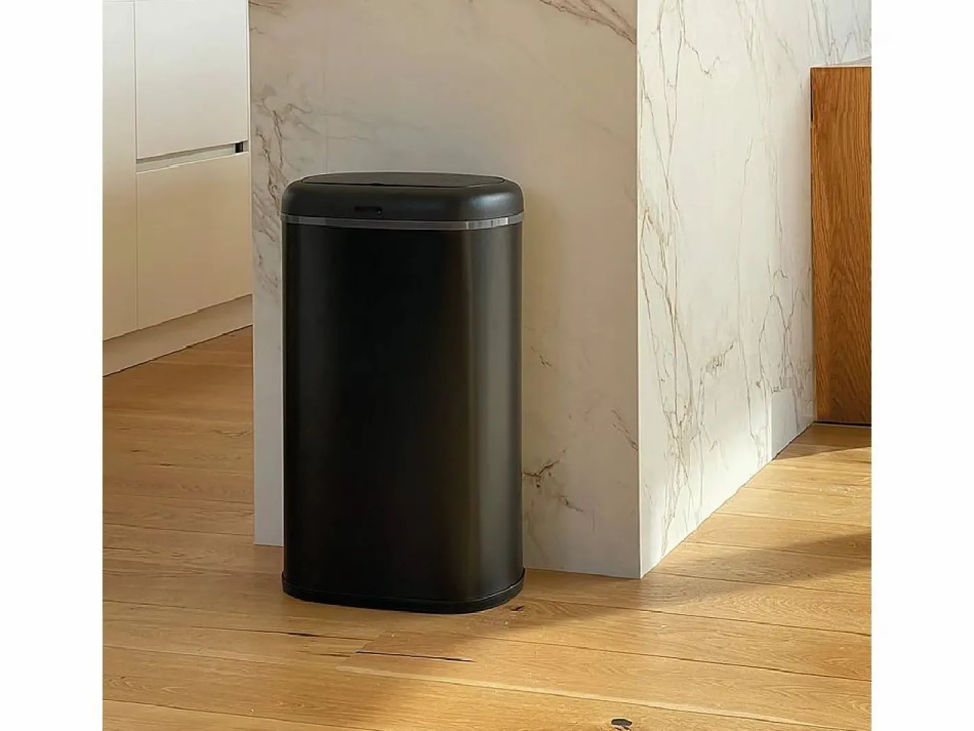 Kitchen Move Cubo de basura de cocina automático 58L LOGAN Negro Online