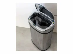 Kitchen Move Cubo de basura de cocina automático 68L MAJESTIC Plateado Hot