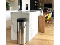 Kitchen Move Cubo de basura de cocina automático 50L ARTIC Plateado Discount