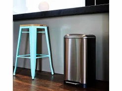 Kitchen Move Cubo De Basura Para Cocina|Cubo de basura de cocina de pedal 40L GREENWICH