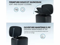 Cubo de basura de cocina de pedal 50L ADMIRAL^Kitchen Move