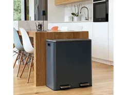 Cubo de basura de cocina de reciclaje 60L MAJOR^Kitchen Move Best