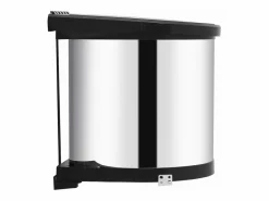 Cubo de basura de cocina integrado de acero inoxidable 8 litros 02_0006084^Helloshop26 Hot