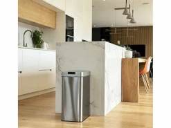 Kitchen Move Cubo De Basura Para Cocina|Cubo de basura de cocina automático 60L SILVERLAKE
