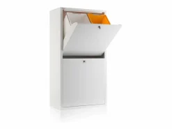 Cubo de basura para la cocina - Cubo de reciclaje - 4 compartimentos de 20L -51,7(ancho)x91,7(alto)x27,3(fondo) cm. - - EMI^Don Hierro Online
