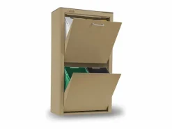 Cubo de basura para la cocina - Cubo de reciclaje - 4 compartimentos de 20L - CUBEK^Don Hierro Online