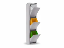 Don Hierro Cubo De Basura Para Cocina|Cubo de basura para la cocina - Cubo de reciclaje - 3 compartimentos de 20L - CUBEK