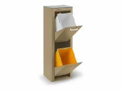 Don Hierro Cubo De Basura Para Cocina|Cubo de basura para la cocina - Cubo de reciclaje - 2 compartimentos de 20L - CUBEK