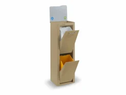 Don Hierro Cubo De Basura Para Cocina|Cubo de basura para la cocina - Cubo de reciclaje - 2 compartimentos de 20L - CUBEK