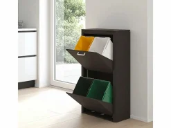 Cubo de basura para la cocina - Cubo de reciclaje - 4 compartimentos de 20L - CUBEK^Don Hierro Clearance