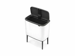 Brabantia Cubo De Basura Para Cocina|Cubo de basura Touch Bin con soporte de 36L Código R