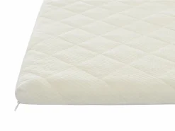Ysmée Cubre colchon magnético memoria de forma 160x200 cm HYPNOSE Blanco Discount