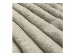 Cubrecama de franela y terciopelo 220x240 cm HIMALAYA crudo, por^Soleil d'ocre
